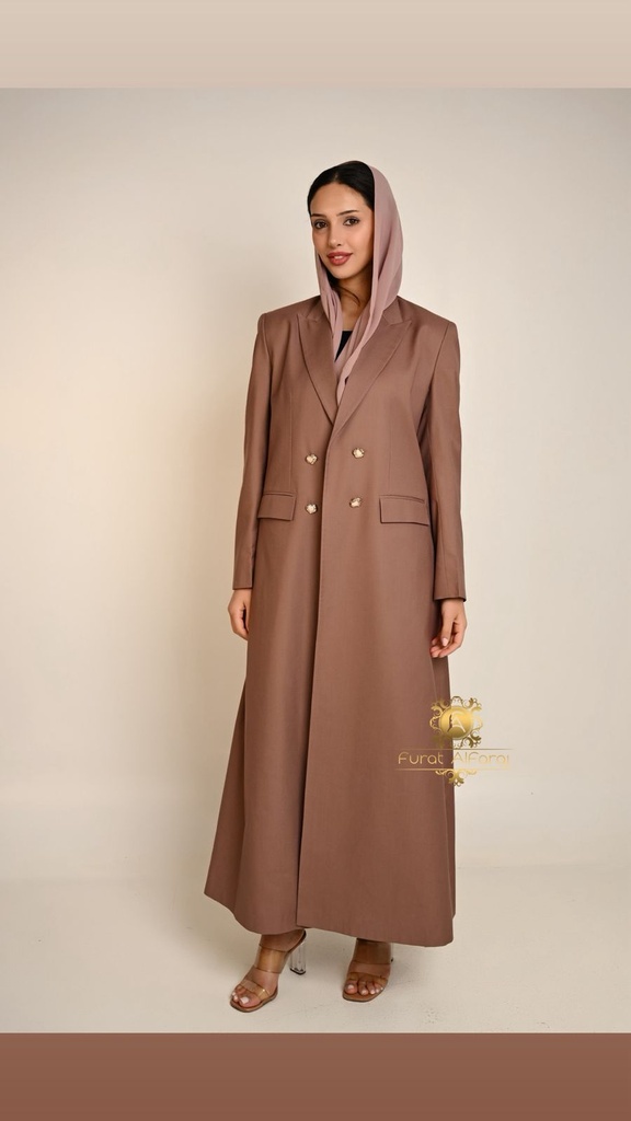 عباية بليزر بنية (48)